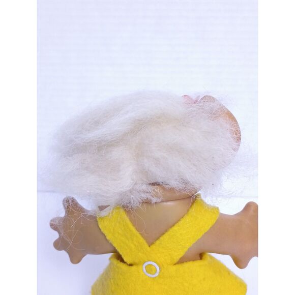 1960’s Troll Dolls Uneeda Wishnik Vintage 5.5" Cheerleader Troll and Lil Dude - Picture 10 of 15